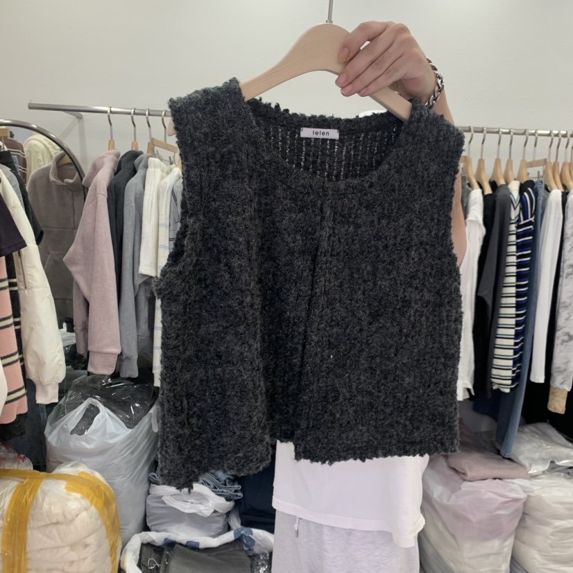 LELEN東大門㊣直郵女士新品25秋冬人氣真品休閑熱賣職業馬甲LELEN馬甲圖色3