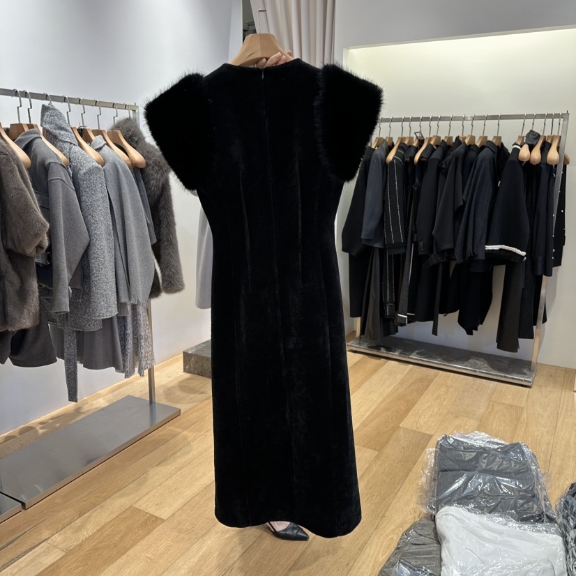 VAN NZILL韓國直郵㊣女裝新品推薦熱賣真品休閑25秋冬連衣裙VAN NZILL連衣裙