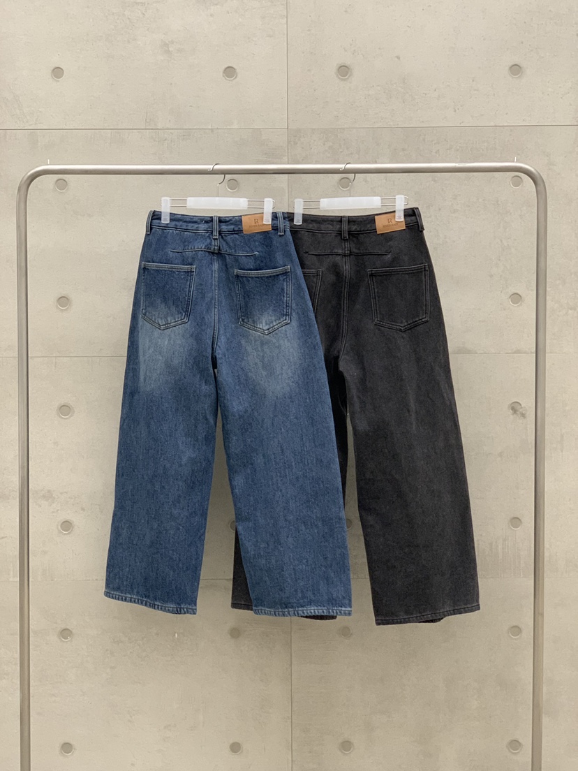 RIVER RAIN韓國代購㊣女裝新品休閑熱賣時尚職業牛仔褲保暖RIVER RAIN牛仔褲