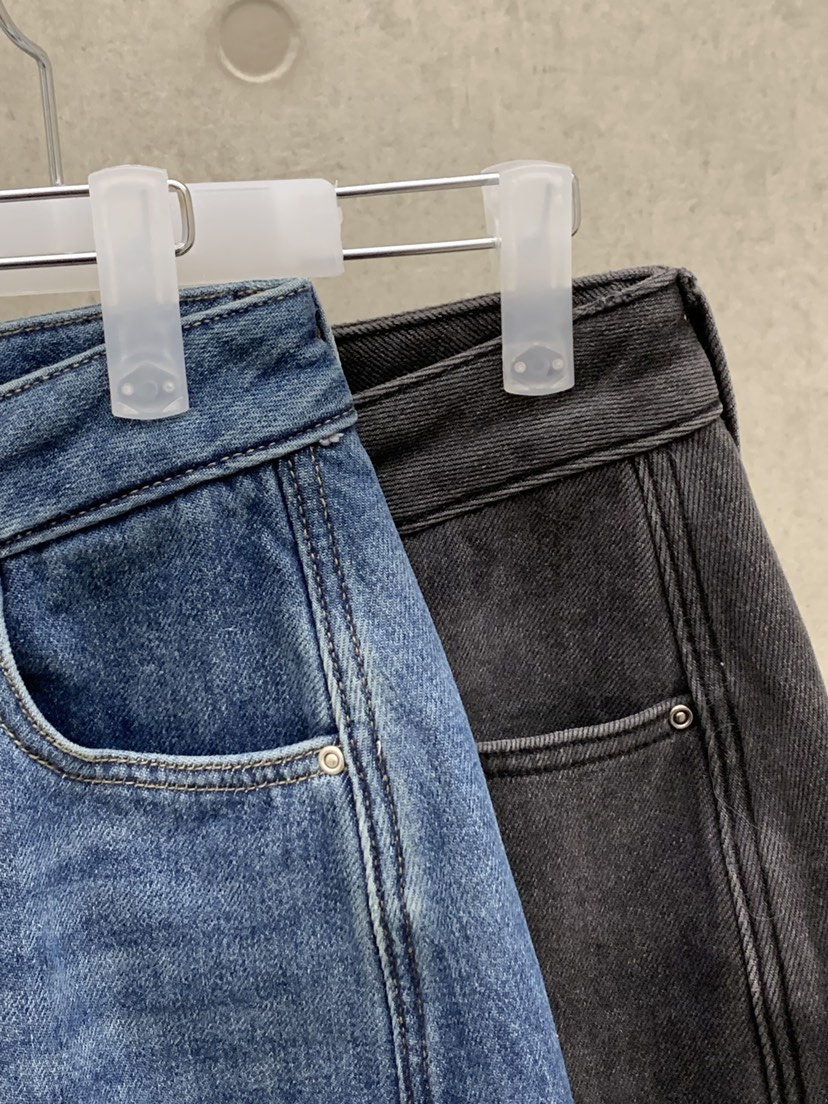 RIVER RAIN韓國代購㊣女裝新品休閑熱賣時尚職業牛仔褲保暖RIVER RAIN牛仔褲