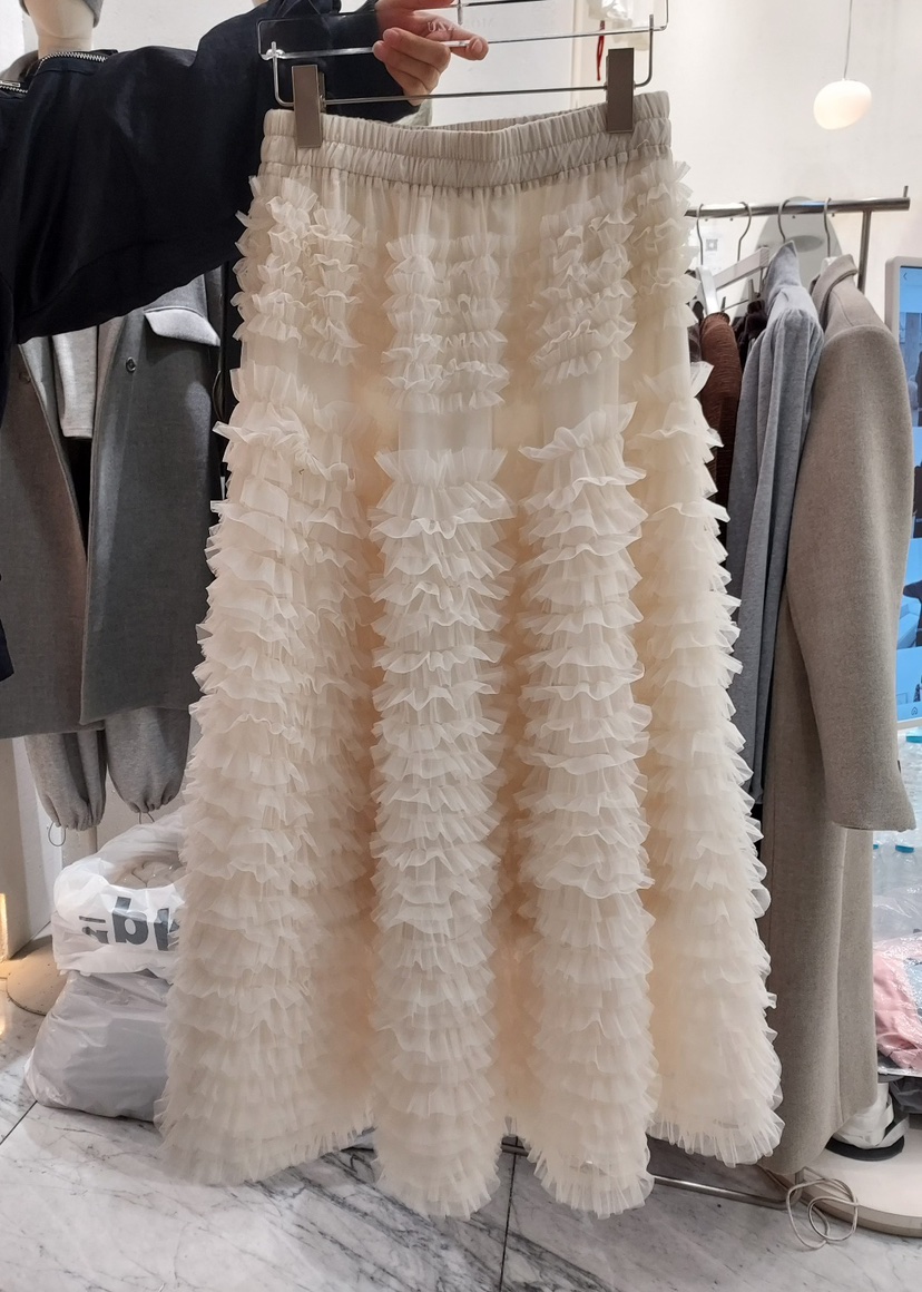 MOMAZU韓國直郵㊣女士新品人氣休閑真品時尚25秋冬職業長裙MOMAZU長裙