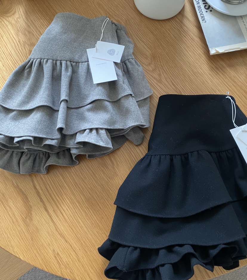 LELEN東大門㊣代購女裝新品真品熱賣休閑推薦人氣裙褲羊毛羊絨LELEN裙褲