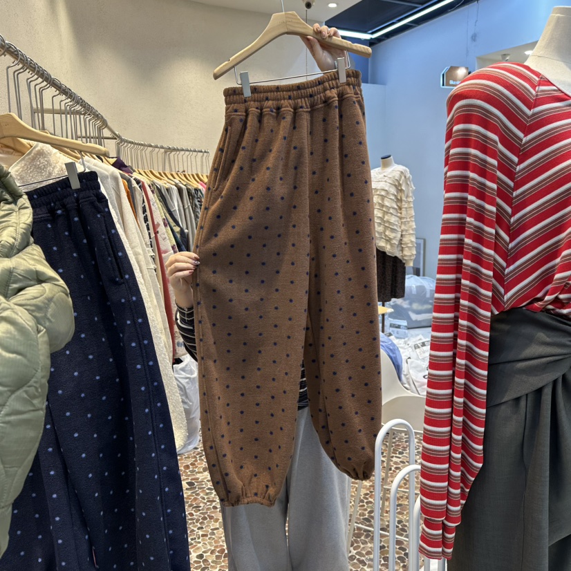 THE LINE-Q韓國直郵㊣女士新品真品人氣熱賣職業推薦休閑褲THE LINE-Q休閑褲圖色1