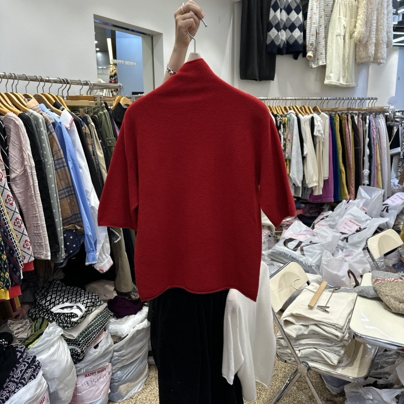 HAPPYBERRY韓國直郵㊣女士新款職業推薦時尚真品針織衫羊毛HAPPYBERRY針織衫