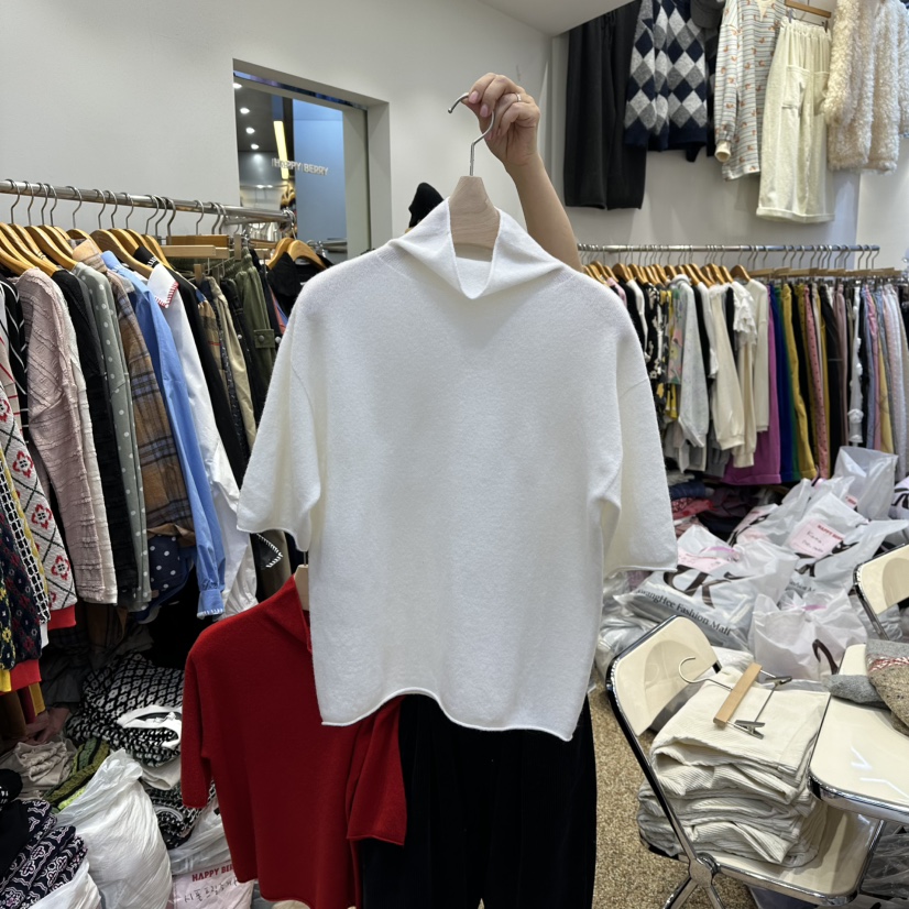 HAPPYBERRY韓國直郵㊣女士新款職業推薦時尚真品針織衫羊毛HAPPYBERRY針織衫圖色1