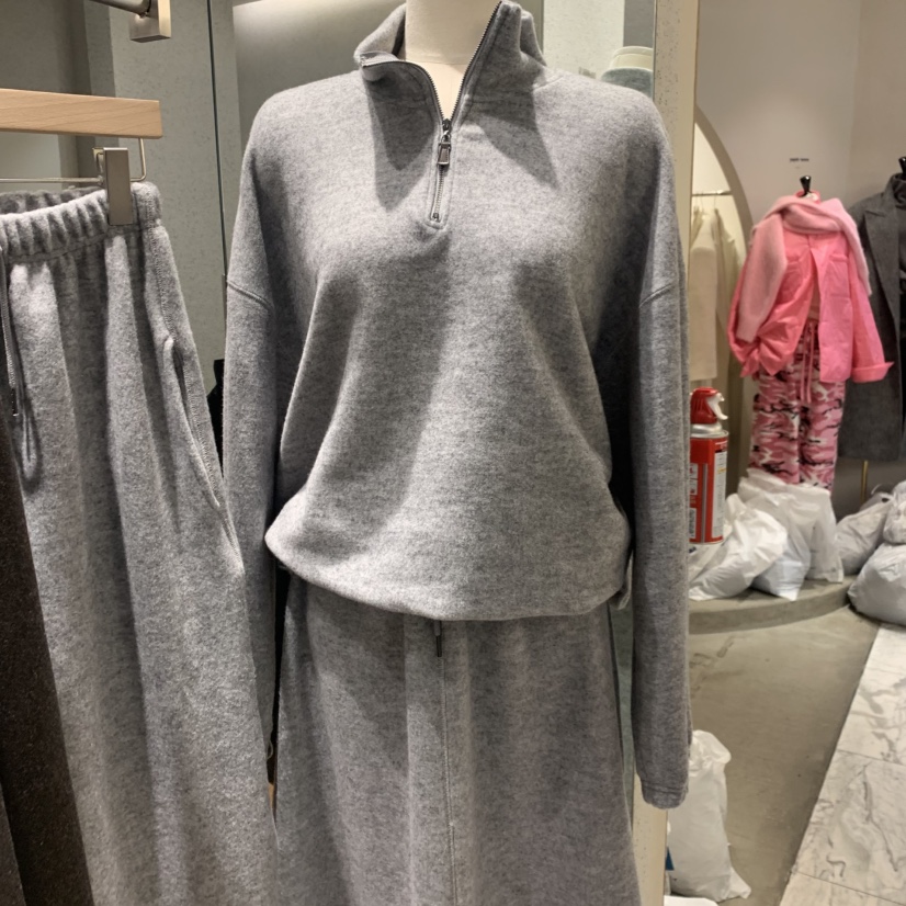 COMELY東大門㊣實拍女士新款職業休閑25秋冬真品時尚衛衣拉鏈COMELY衛衣圖色2