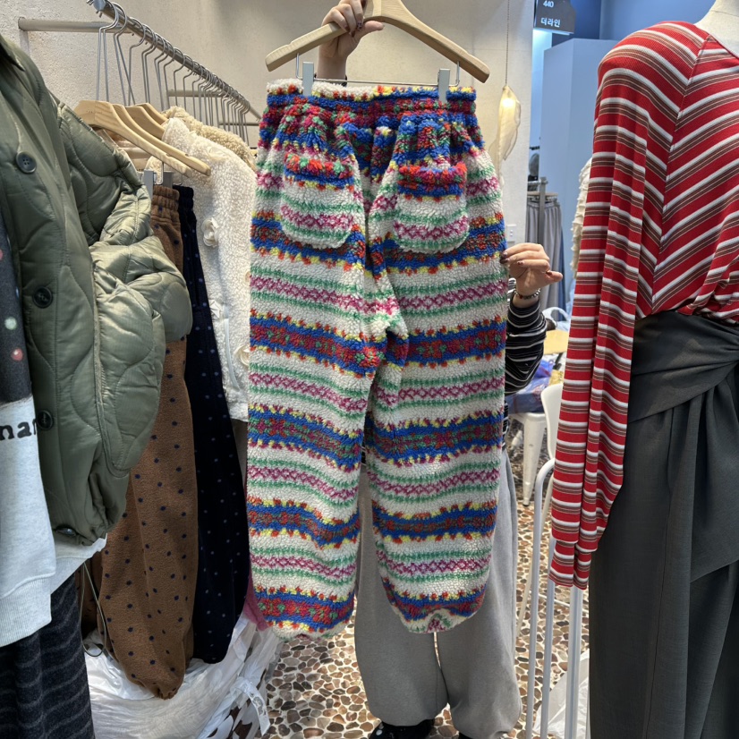 THE LINE-Q東大門㊣直郵女裝新款25秋冬人氣推薦時尚休閑褲THE LINE-Q休閑褲