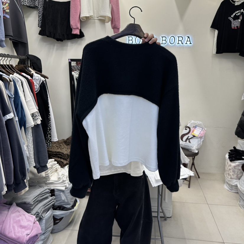 BORA BORA東大門㊣直郵女裝新款職業推薦人氣休閑時尚衛衣BORA BORA衛衣