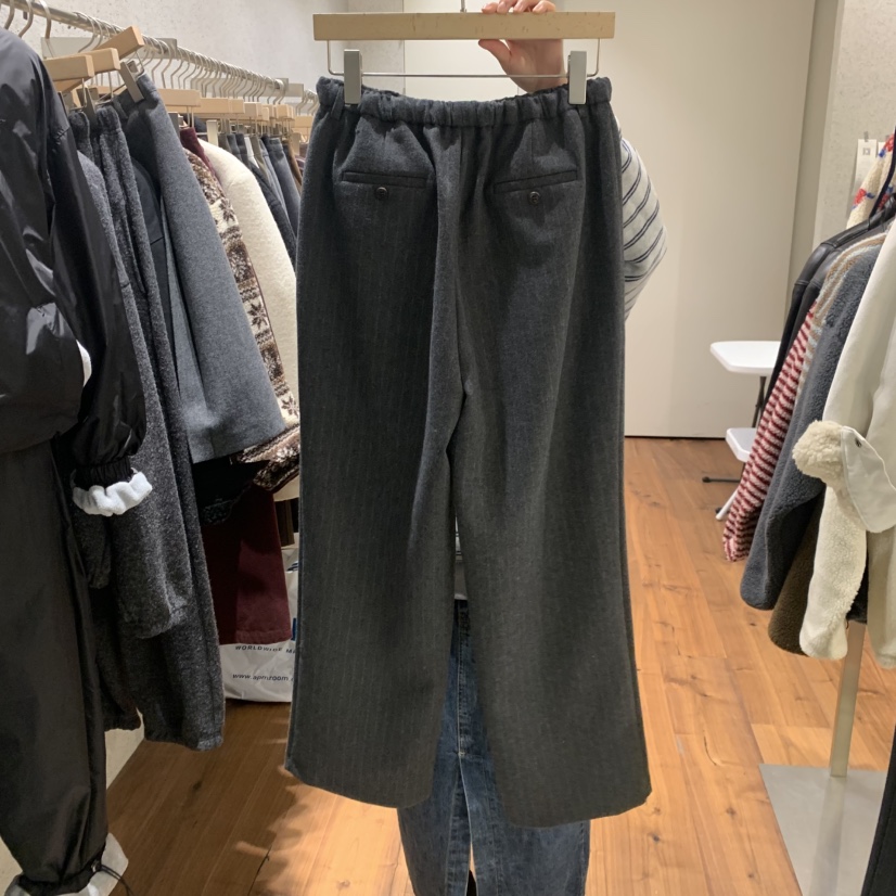 COMELY韓國代購㊣女士新款人氣真品熱賣25秋冬休閑休閑褲羊毛COMELY休閑褲