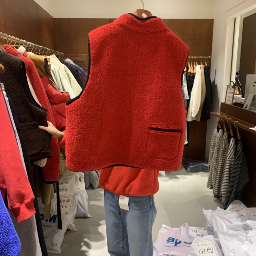 HEBON韓國代購㊣女士新品時尚真品25秋冬人氣職業推薦休閑馬甲HEBON馬甲