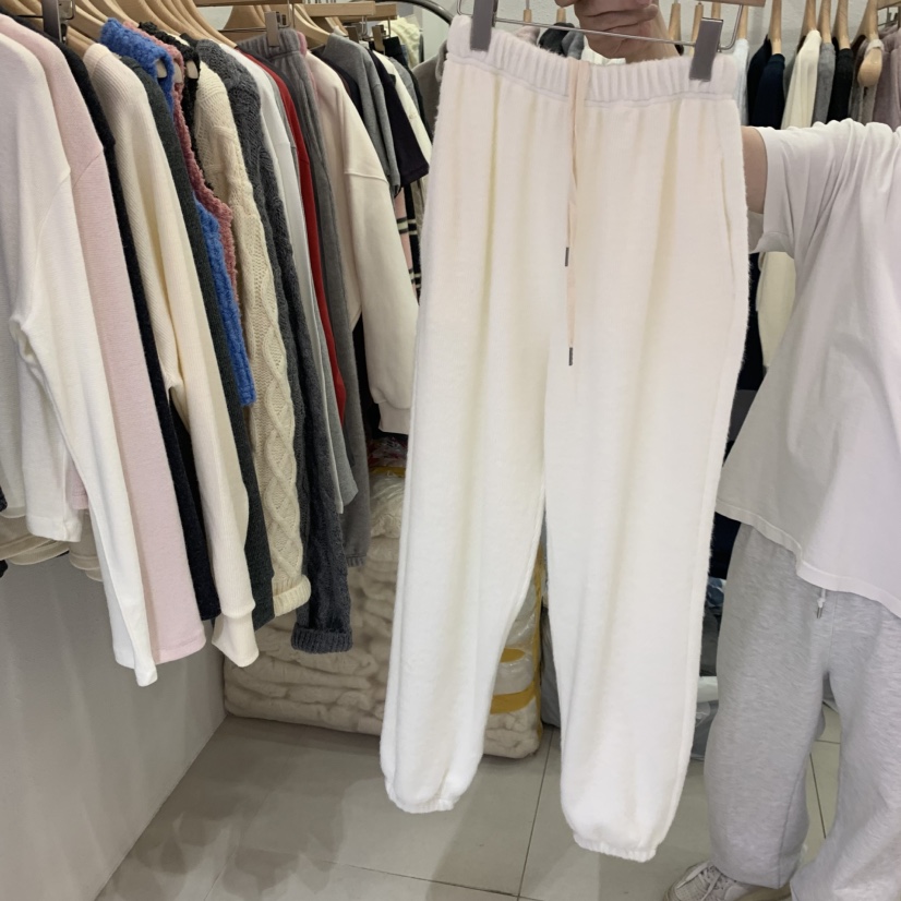 LELEN東大門㊣實拍女裝新品人氣推薦25秋冬時尚職業休閑褲羊毛LELEN休閑褲圖色3