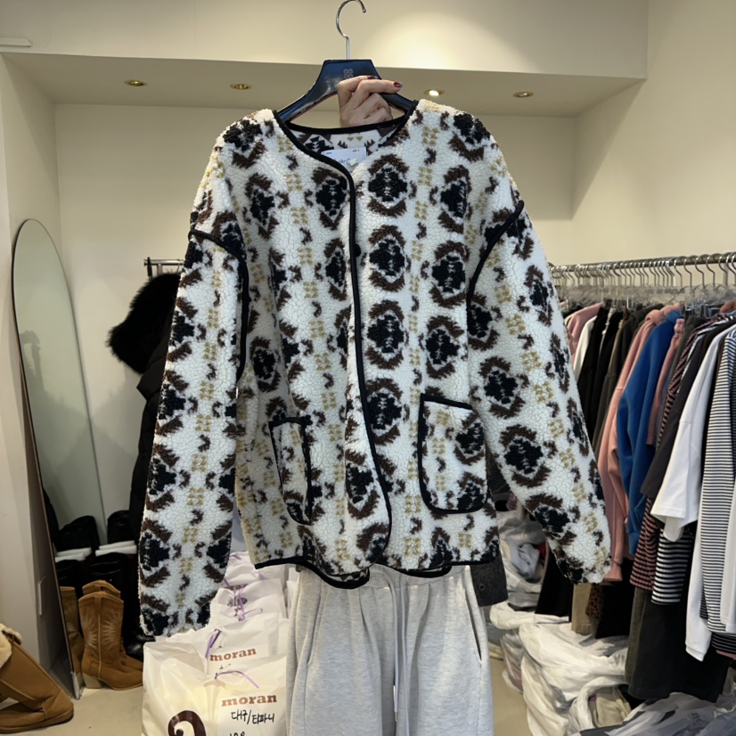 MORAN東大門㊣直郵女裝新款推薦職業時尚真品人氣25秋冬夾克MORAN/MOSCO夾克圖色1