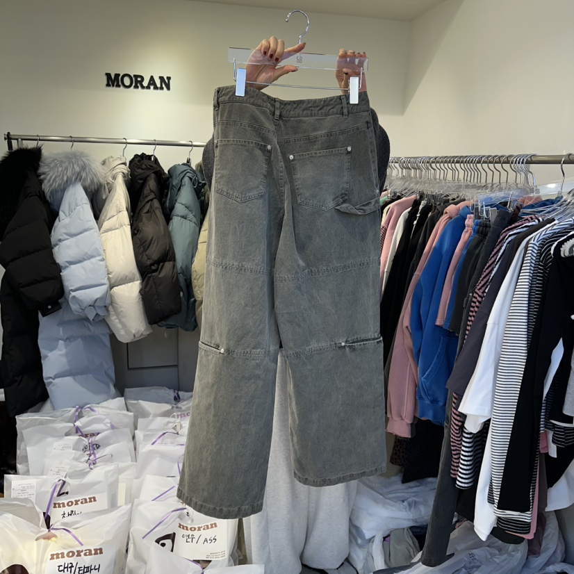 MORAN東大門㊣直郵女士新款真品人氣時尚熱賣25秋冬推薦休閑褲MORAN/MOSCO休閑褲