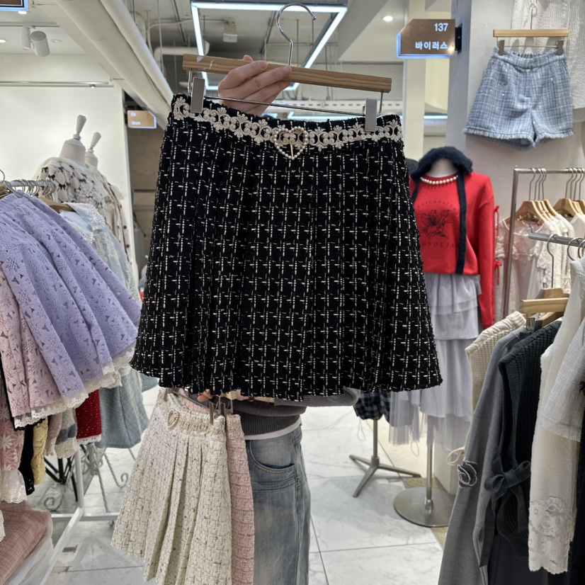 MS韓國代購㊣女士新款推薦休閑職業人氣25秋冬熱賣時尚裙褲MS裙褲圖色3