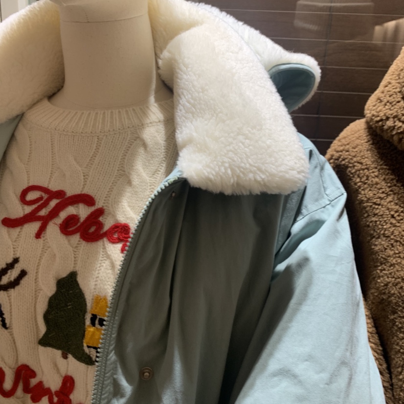 HEBON東大門㊣代購女裝新款推薦時尚真品25秋冬短款羽絨服鵝絨HEBON短款羽絨服