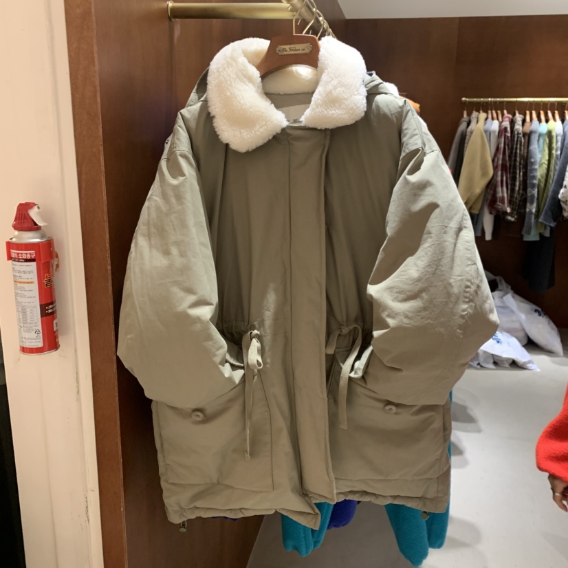 HEBON東大門㊣代購女裝新款推薦時尚真品25秋冬短款羽絨服鵝絨HEBON短款羽絨服圖色1