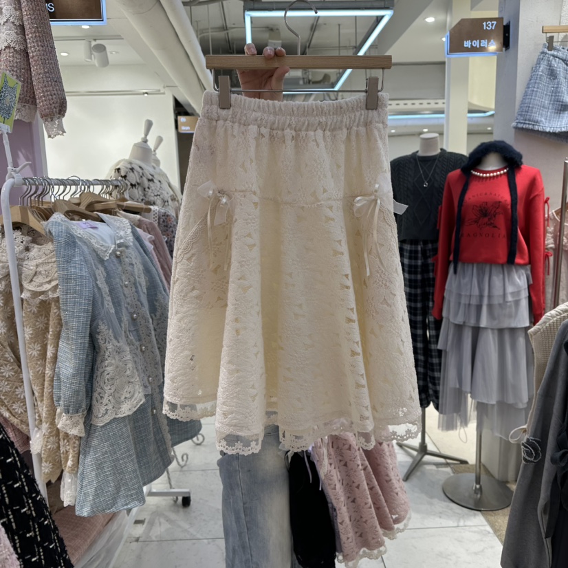 MS東大門㊣代購女士新款時尚25秋冬職業真品人氣半身裙中短裙MS半身裙/中短裙圖色2