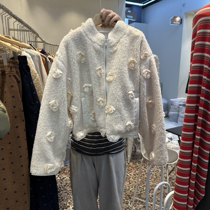 THE LINE-Q東大門㊣實拍女士新品推薦休閑職業熱賣真品夾克THE LINE-Q夾克圖色1