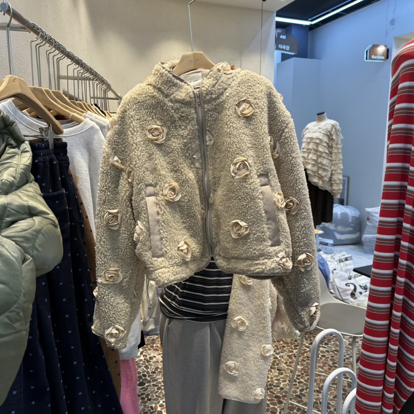 THE LINE-Q東大門㊣實拍女士新品推薦休閑職業熱賣真品夾克THE LINE-Q夾克圖色2