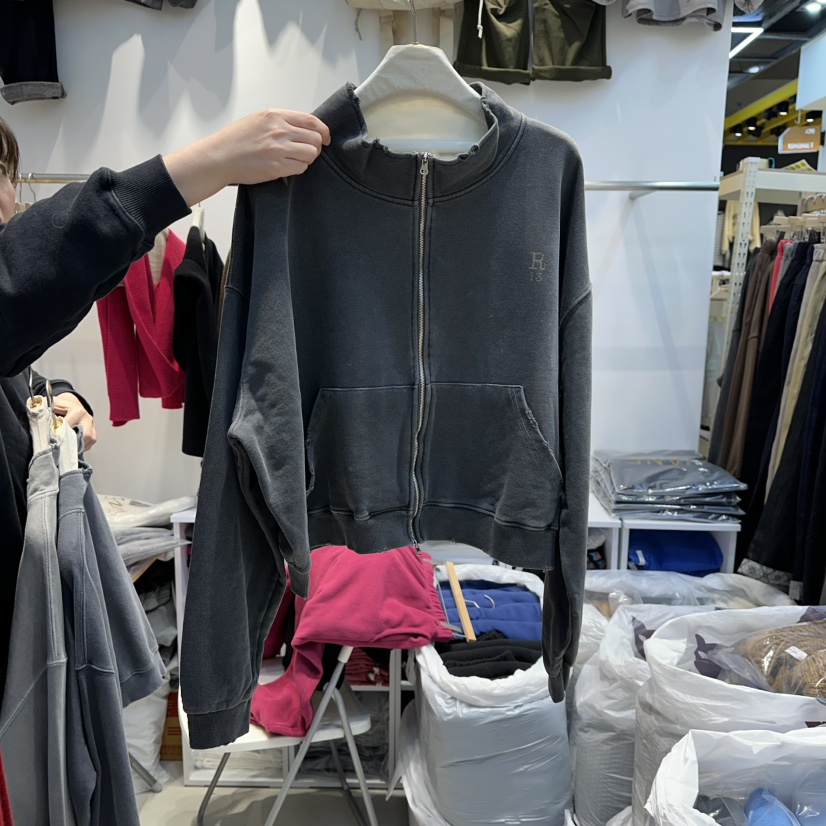 WASHBLUE韓國直郵㊣女士新款時尚人氣真品推薦夾克打折拉鏈WASHBLUE夾克圖色3