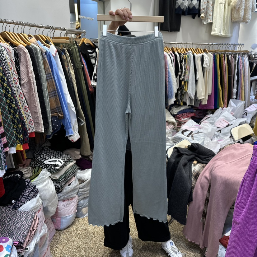 HAPPYBERRY東大門㊣直郵女士新品推薦時尚熱賣人氣休閑褲絨HAPPYBERRY休閑褲