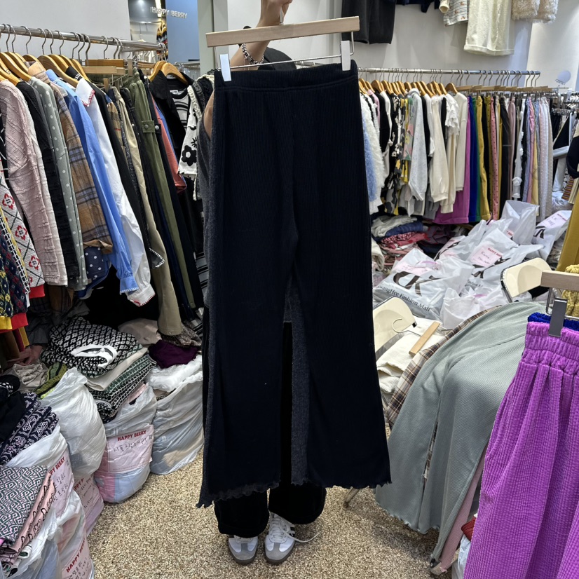 HAPPYBERRY東大門㊣直郵女士新品推薦時尚熱賣人氣休閑褲絨HAPPYBERRY休閑褲圖色5