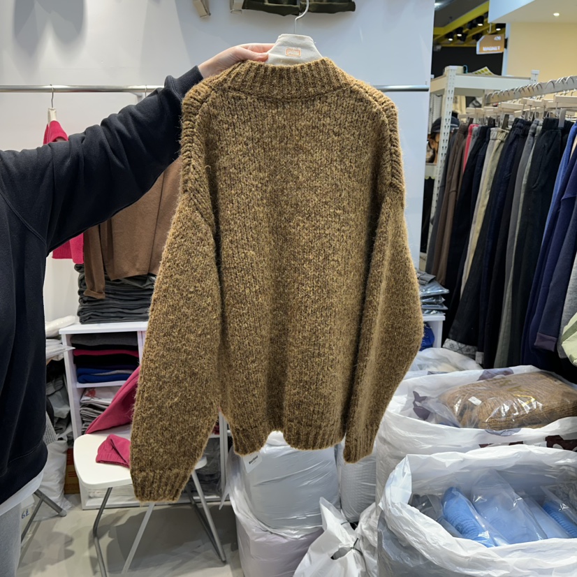 WASHBLUE東大門㊣實拍女裝新款人氣推薦25秋冬針織衫羊毛衫打折WASHBLUE針織衫