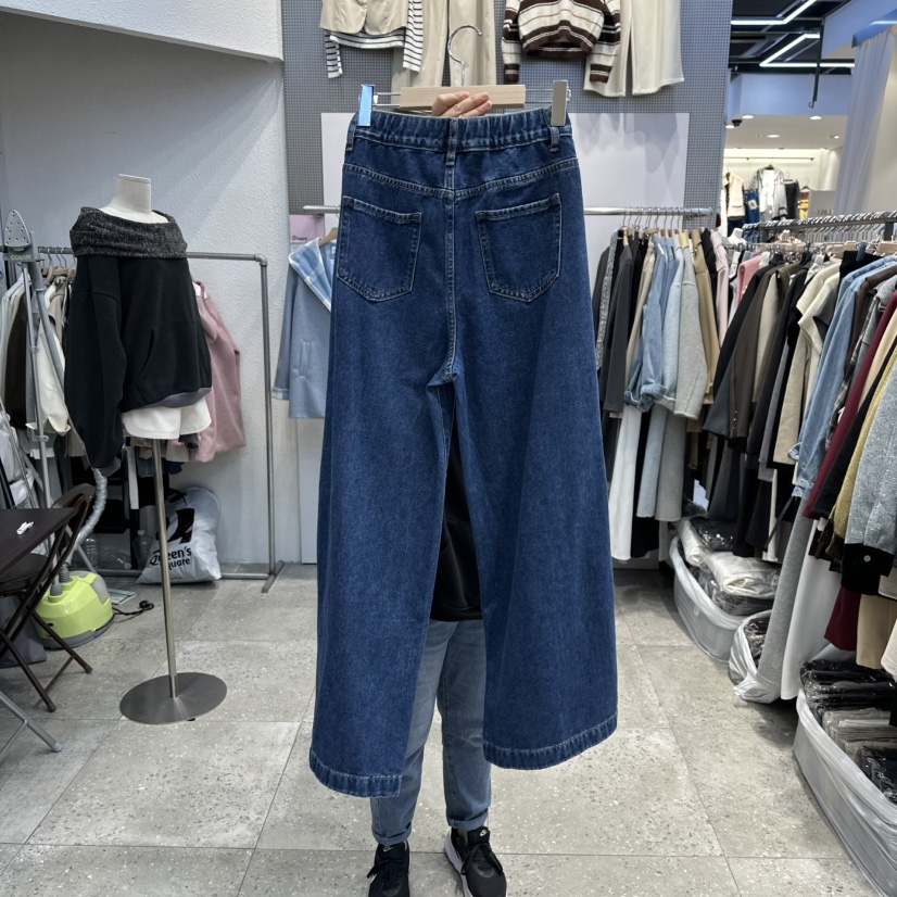 BLOOM東大門㊣直郵女士新品人氣25秋冬職業熱賣推薦休閑牛仔褲BLOOM-Q牛仔褲