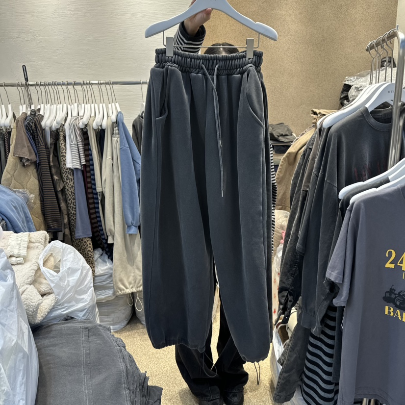 HEIL東大門㊣直郵女士新款熱賣休閑職業25秋冬人氣休閑褲加絨HEIL休閑褲圖色3