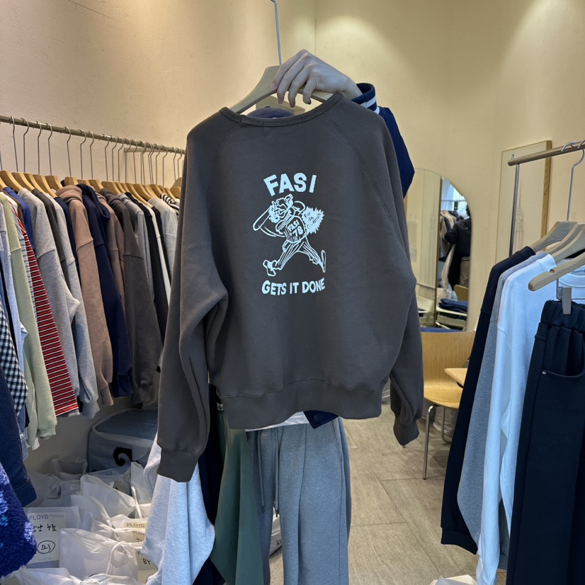 AND FLOYD韓國直郵㊣女裝新款職業熱賣推薦休閑25秋冬衛衣加絨stunning and Floyd衛衣