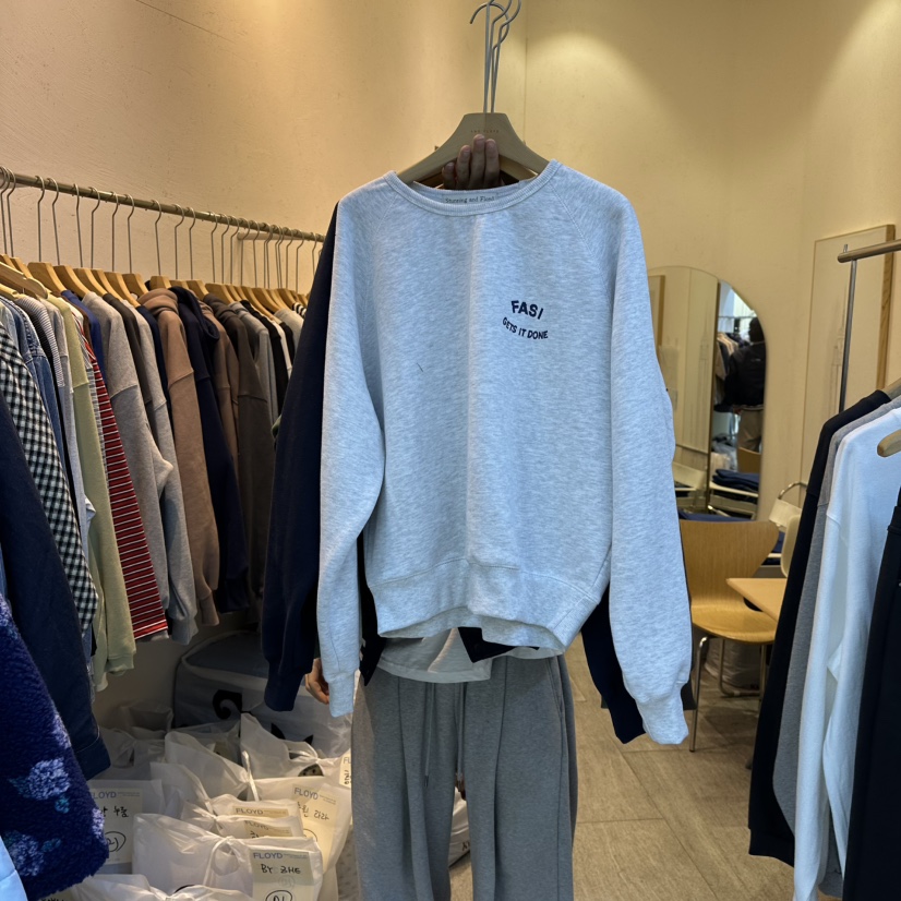 AND FLOYD韓國直郵㊣女裝新款職業熱賣推薦休閑25秋冬衛衣加絨stunning and Floyd衛衣圖色1