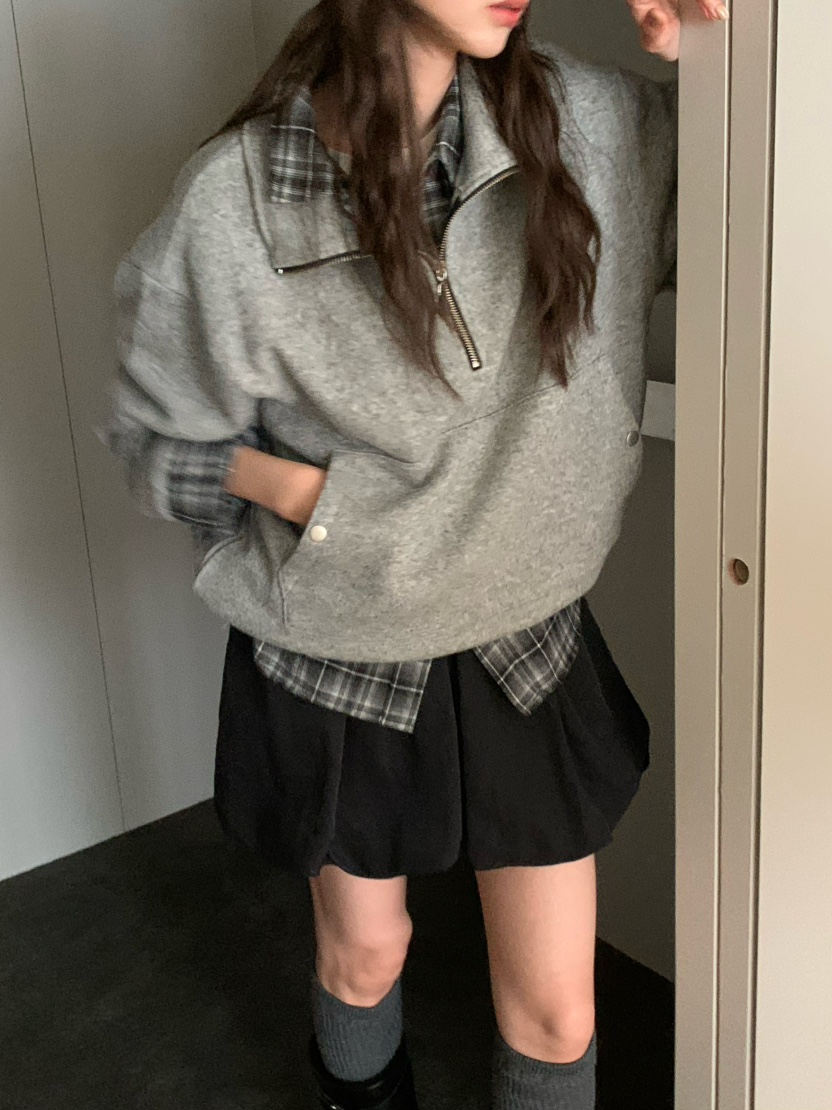 ANOU韓國直郵㊣女士新款職業人氣時尚熱賣休閑推薦25秋冬衛衣ANOU衛衣