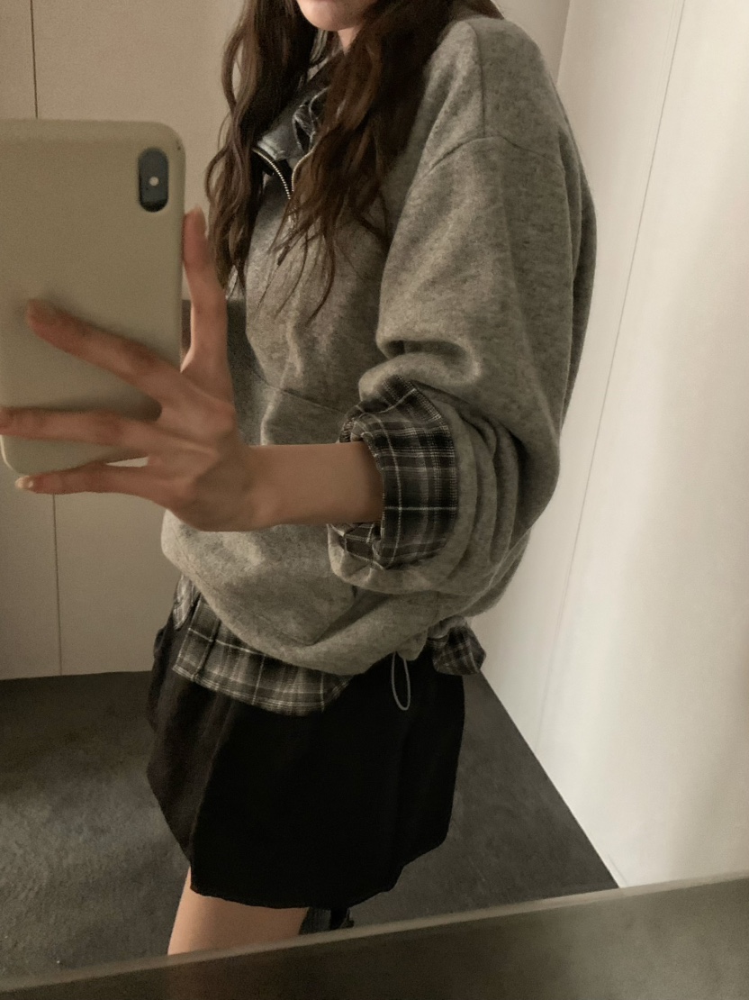 ANOU韓國直郵㊣女士新款職業人氣時尚熱賣休閑推薦25秋冬衛衣ANOU衛衣