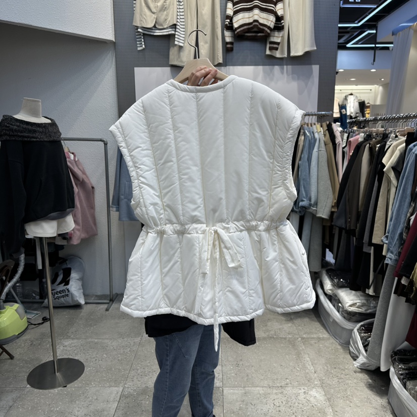 BLOOM東大門㊣實拍女裝新款推薦休閑人氣職業時尚25秋冬馬甲V領BLOOM-Q馬甲