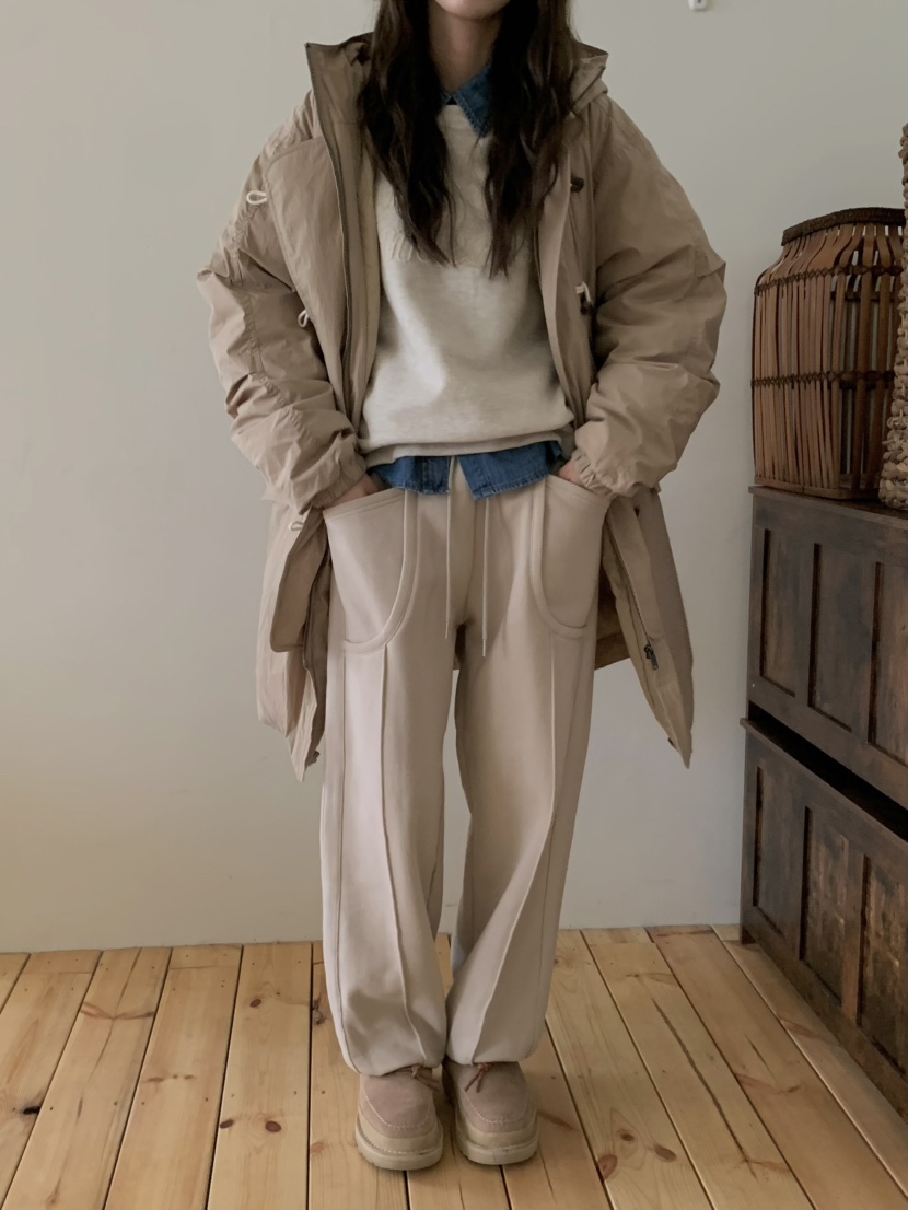 ANOU東大門㊣直郵女士新款人氣25秋冬休閑推薦職業熱賣休閑褲ANOU休閑褲