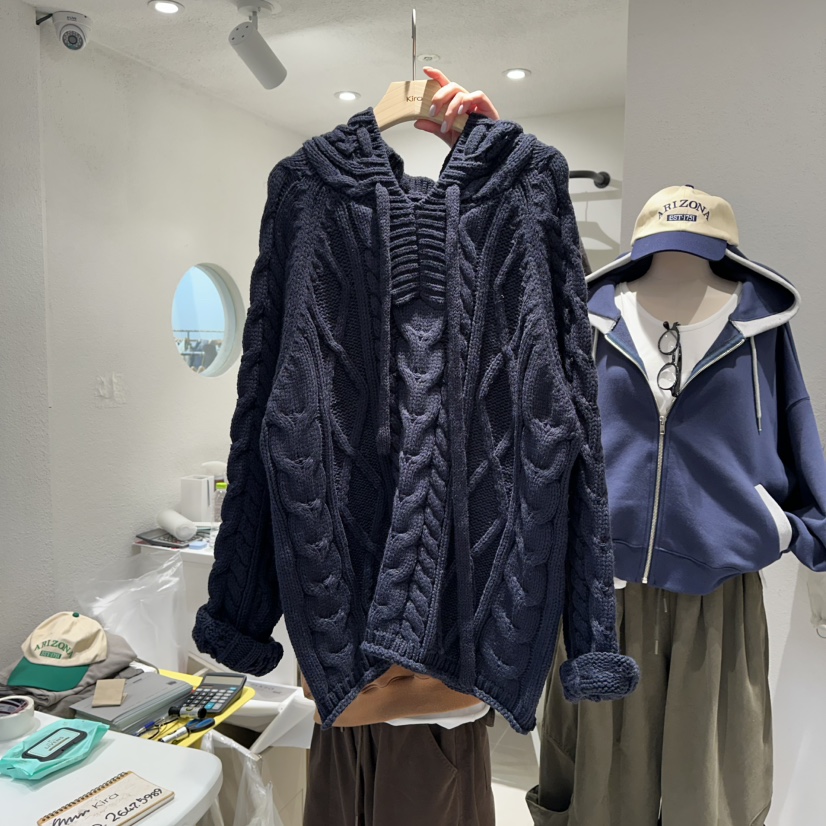 IN KIRA韓國代購㊣女裝新款人氣25秋冬休閑熱賣推薦時尚毛衣IN KIRA毛衣圖色2