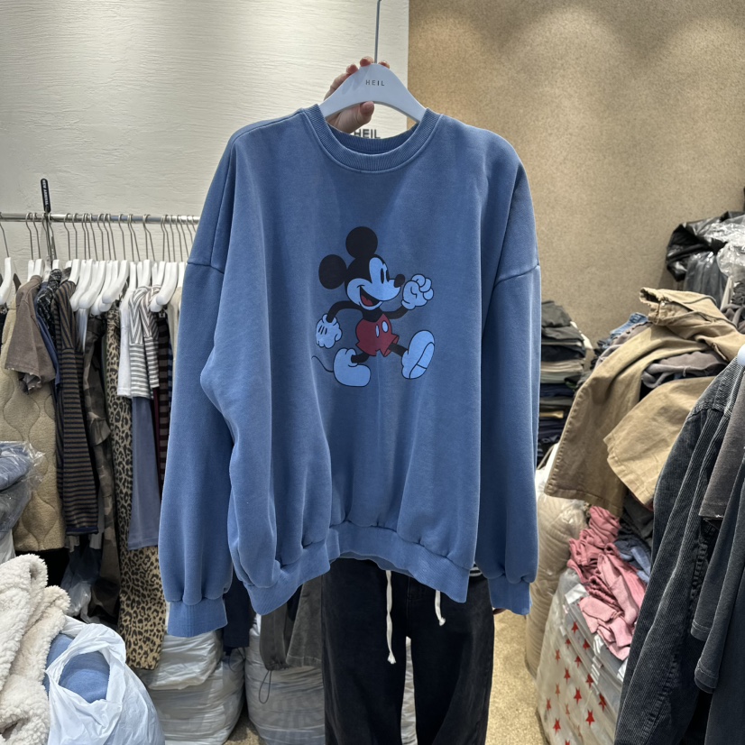 HEIL東大門㊣實拍女裝新款職業推薦25秋冬休閑熱賣衛衣加絨HEIL衛衣圖色2