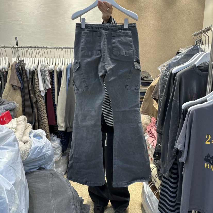 HEIL東大門㊣代購女士新品人氣職業休閑真品推薦休閑褲豬皮HEIL休閑褲