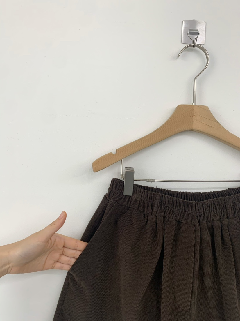 ANOU韓國直郵㊣女裝新品人氣職業時尚25秋冬熱賣短褲燈芯絨ANOU短褲