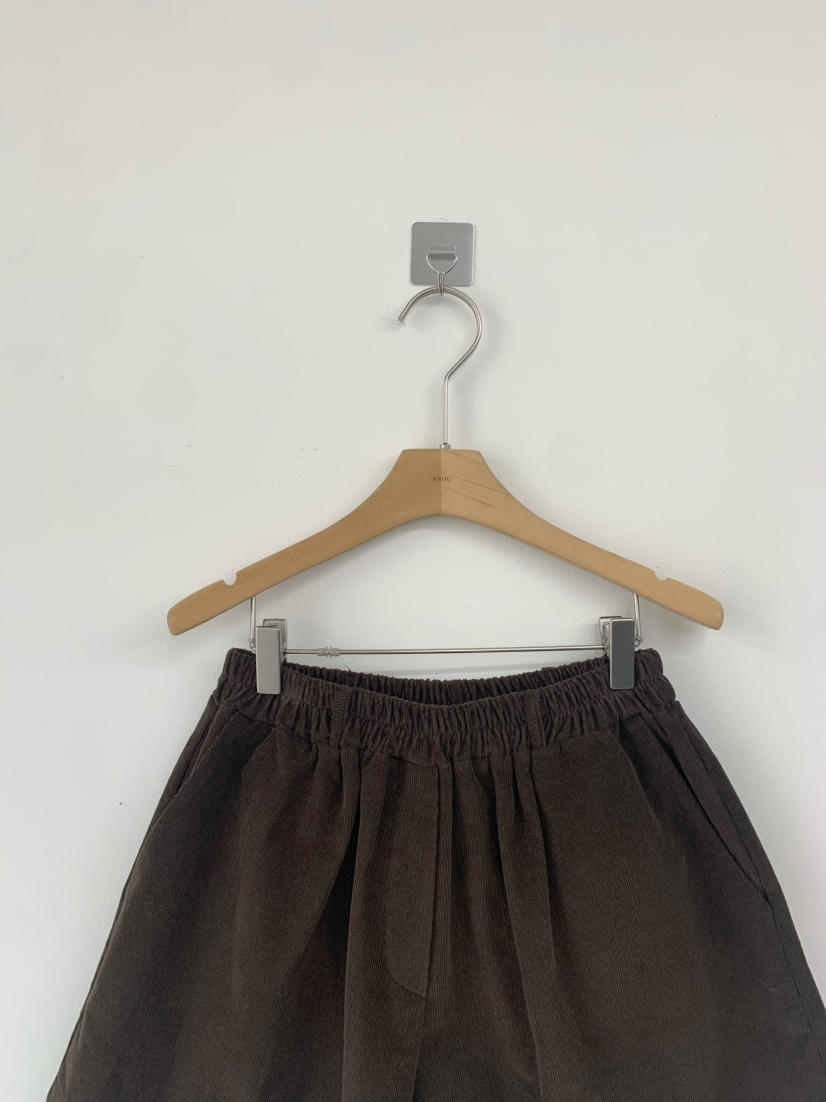 ANOU韓國直郵㊣女裝新品人氣職業時尚25秋冬熱賣短褲燈芯絨ANOU短褲