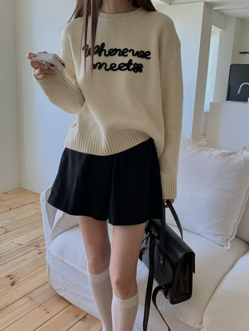 ANOU韓國直郵㊣女裝新品人氣職業時尚25秋冬熱賣短褲燈芯絨ANOU短褲