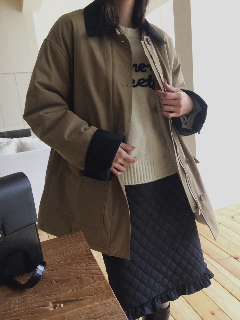 ANOU東大門㊣代購女士新品推薦熱賣25秋冬真品休閑人氣夾克ANOU夾克