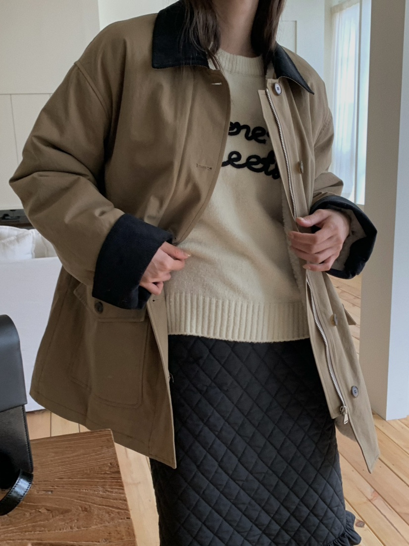 ANOU東大門㊣代購女士新品推薦熱賣25秋冬真品休閑人氣夾克ANOU夾克