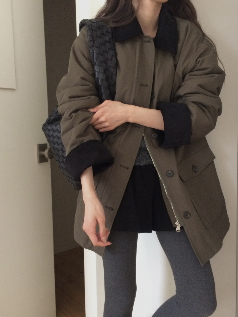 ANOU東大門㊣代購女士新品推薦熱賣25秋冬真品休閑人氣夾克ANOU夾克