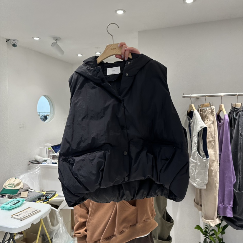 IN KIRA東大門㊣實拍女士新款人氣熱賣推薦職業休閑馬甲絨IN KIRA馬甲圖色3