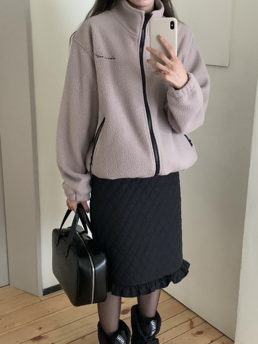 ANOU東大門㊣代購女士新品熱賣25秋冬人氣半身裙中短裙絎縫ANOU半身裙/中短裙