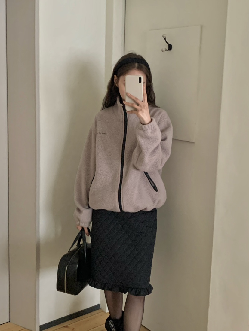 ANOU東大門㊣代購女士新品熱賣25秋冬人氣半身裙中短裙絎縫ANOU半身裙/中短裙