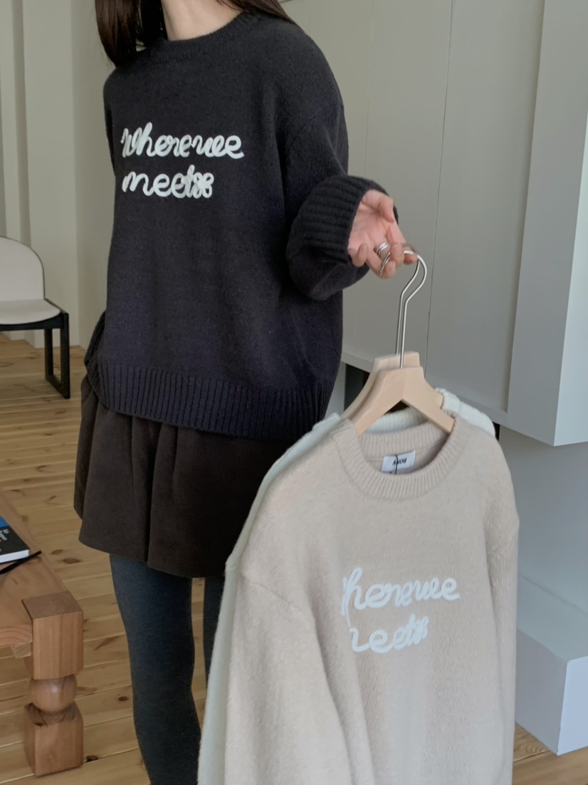 ANOU東大門㊣實拍女士新品人氣職業熱賣真品推薦時尚25秋冬毛衣ANOU毛衣