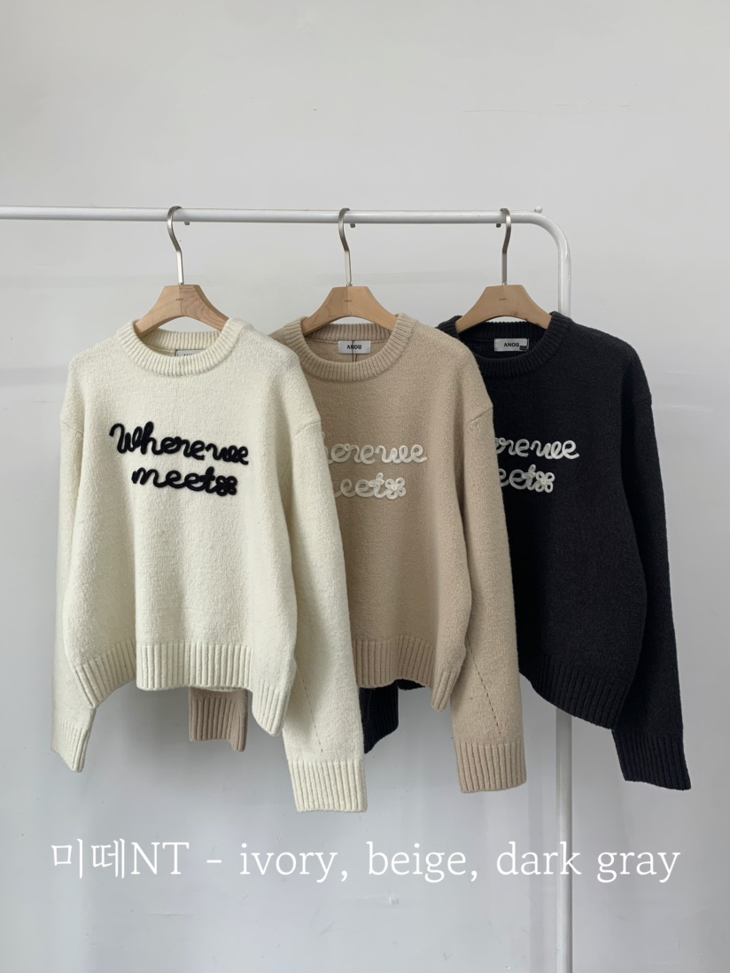 ANOU東大門㊣實拍女士新品人氣職業熱賣真品推薦時尚25秋冬毛衣ANOU毛衣