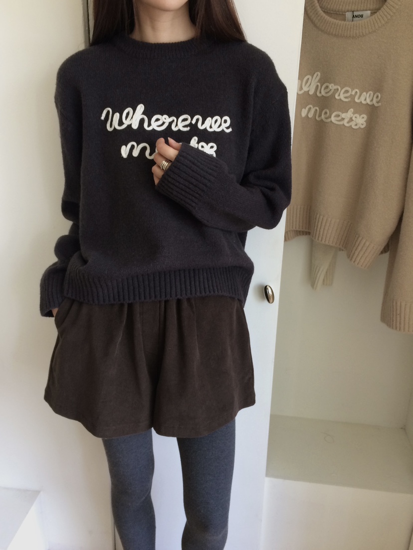 ANOU東大門㊣實拍女士新品人氣職業熱賣真品推薦時尚25秋冬毛衣ANOU毛衣